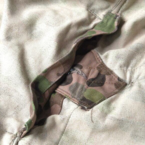 Soviet Union Camo Coat 96-100 / 3-4 Hood Slit Back Military Uniform - Picture 13 of 16